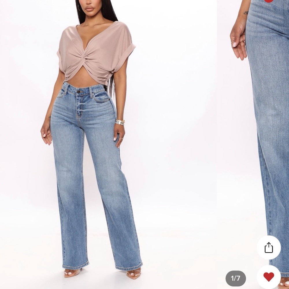 Fashion nova jeans straight leg
